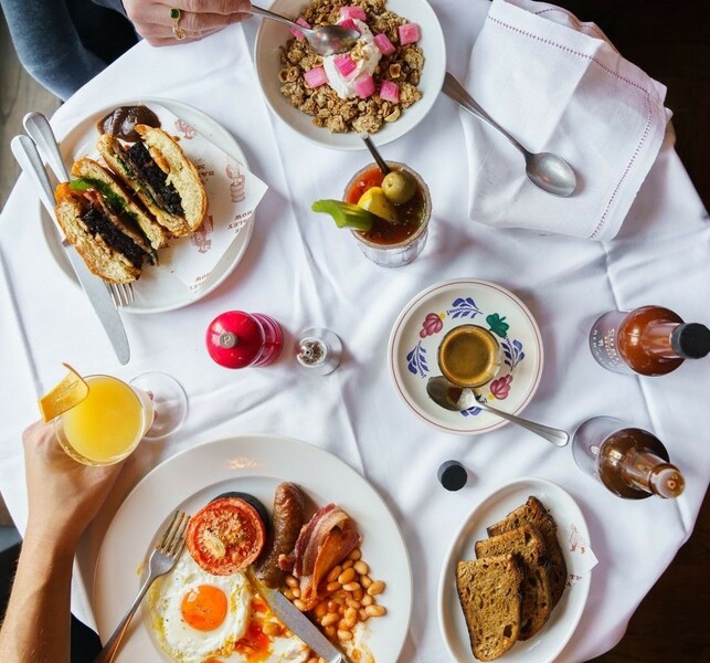 Best breakfasts in central London